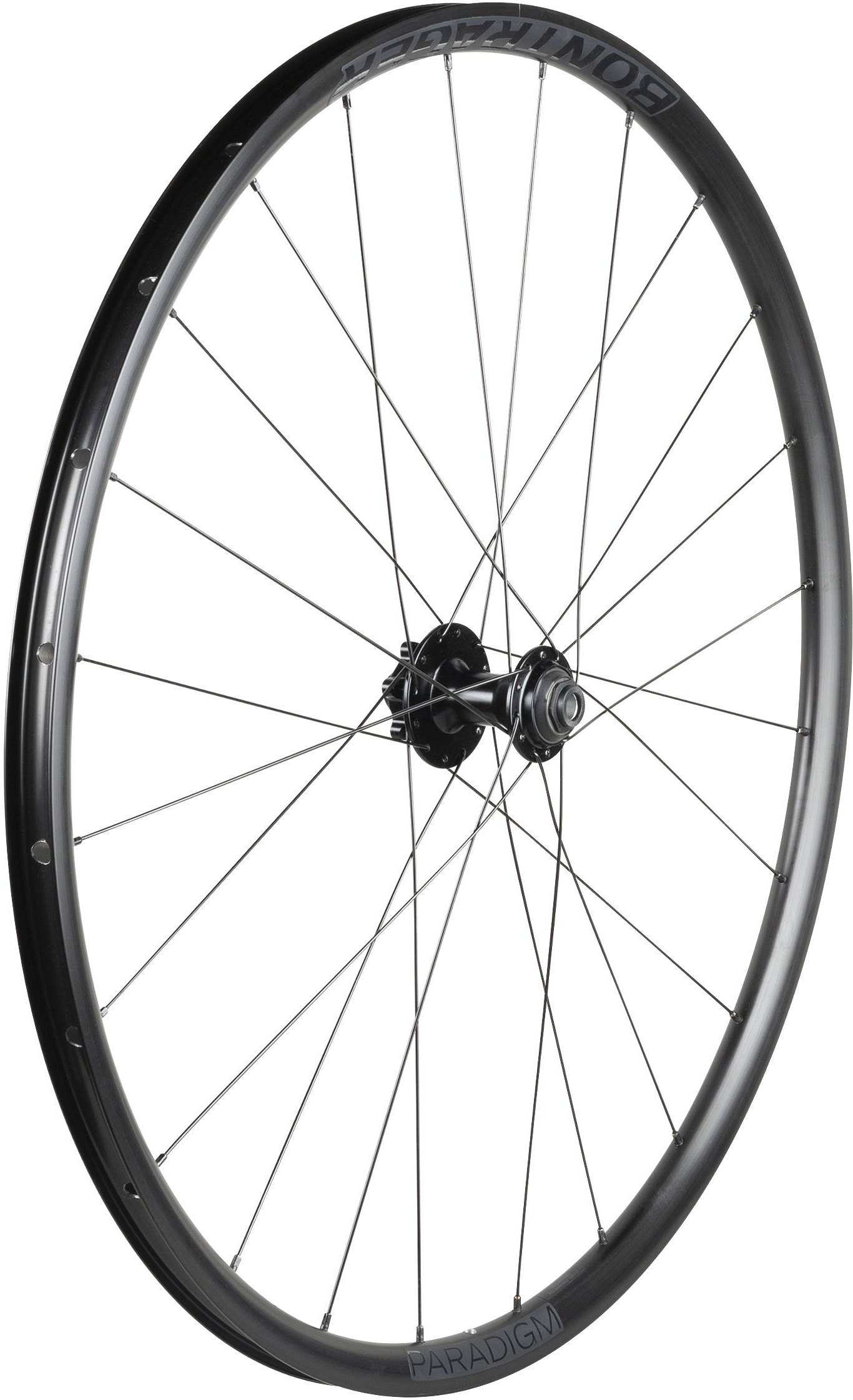 Bontrager Paradigm SL, チューブレスレディ700C Bontrager Paradigm SL Centerlock Disc 24H Black Nipples 700c