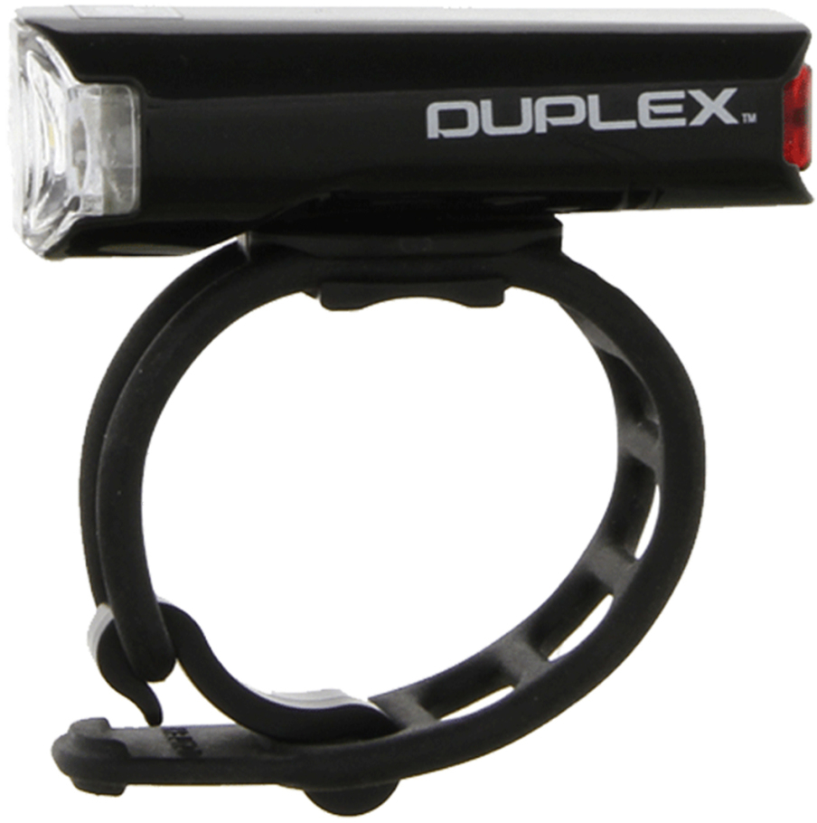 Front and sales rear helmet light