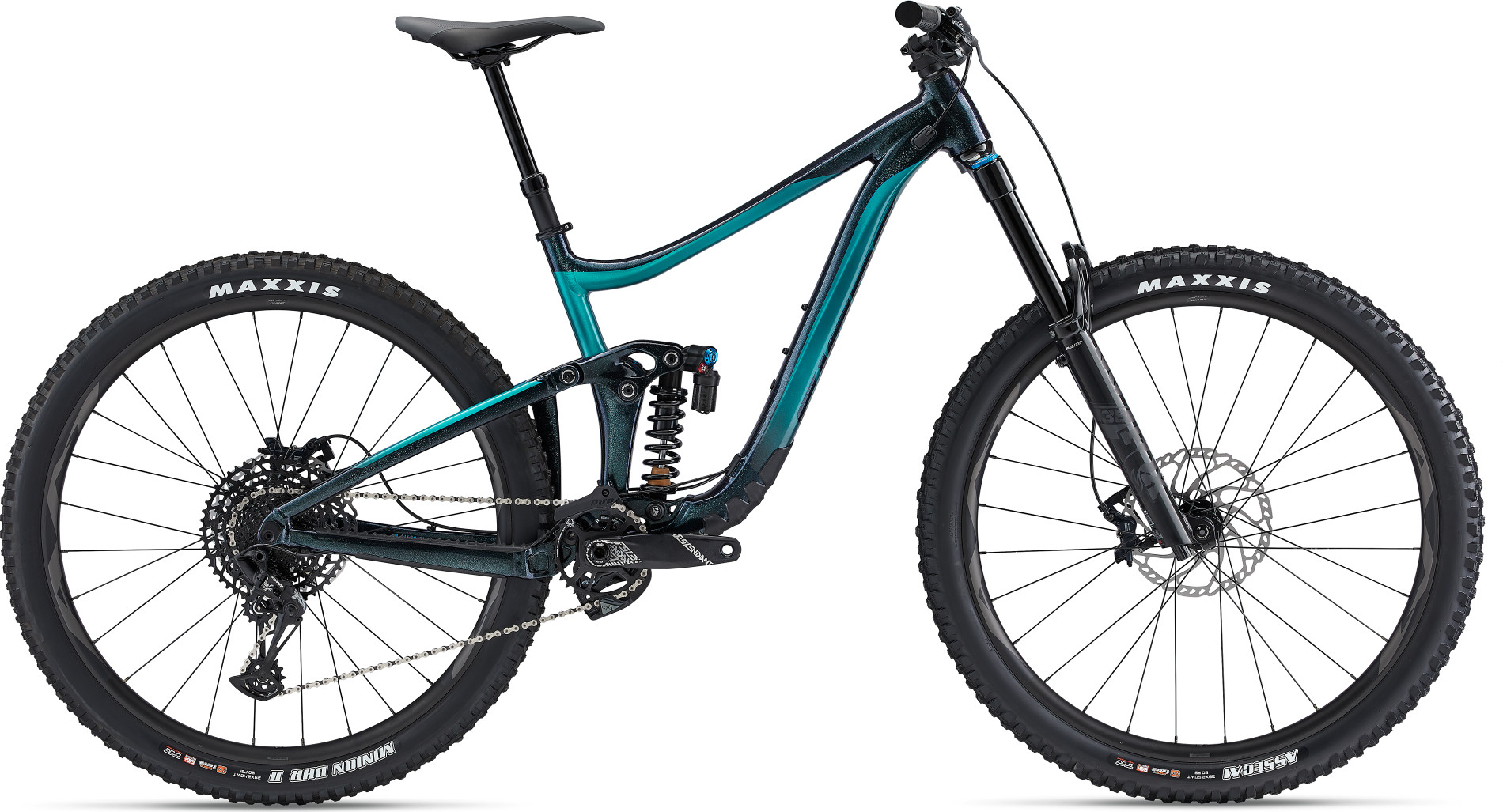 GIANT Reign フルサスMTB ダウンヒル 2021 Giant Reign SX Enduro Mountain Bike in Purple