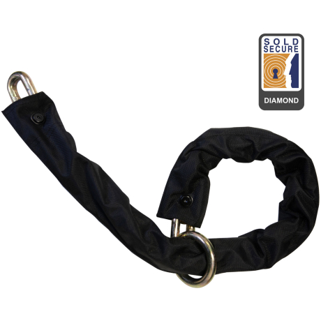 Hiplok DX, Lucchetto ad arco, Unisex, ALL BLACK, Chiusura: 15 cm x 8,5 cm