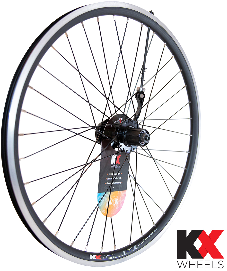 KX Wheels KX Junior Doublewall QR Axle Cassette Wheel Disc Rim Brake in ...