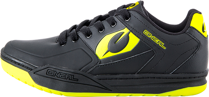O Neal Pinned SPD Shoes Black Neon Yellow The Bicycle Chain