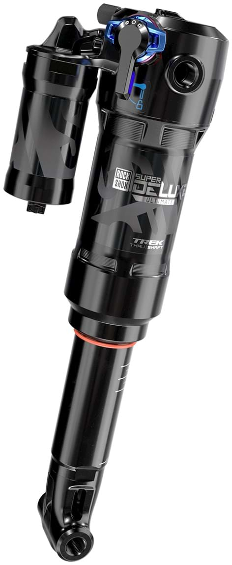 Rear online shock lockout