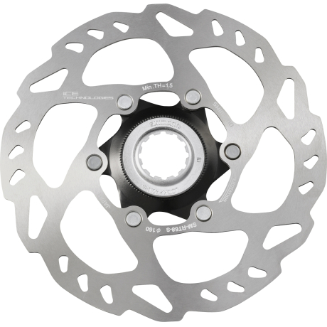 Shimano SMRT70 Ice Tech CentreLock disc rotor 160 mm The Bicycle