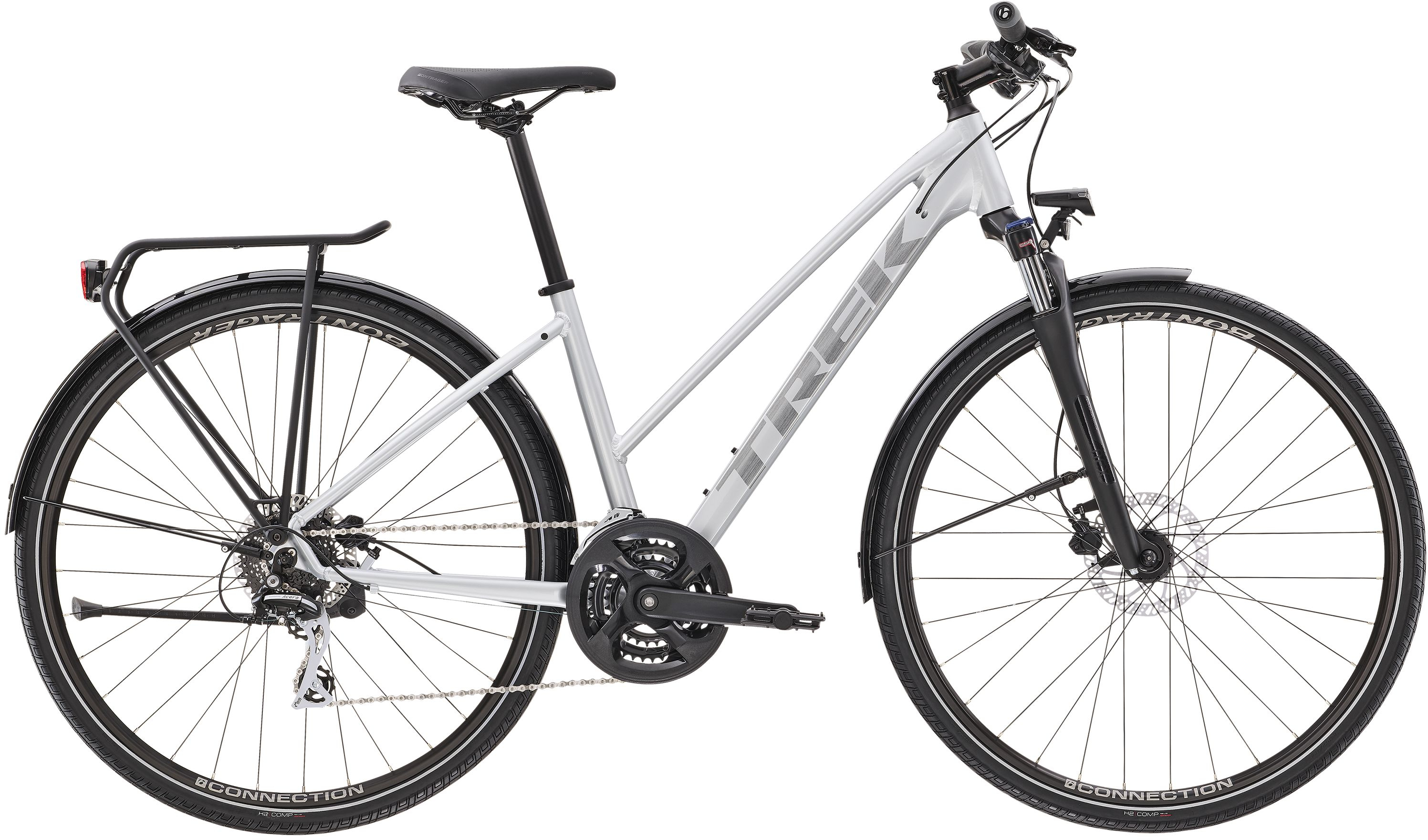 Trek Dual Sport 2 Equipped Stagger The Bicycle Chain